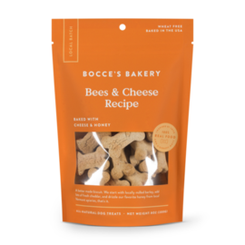 Bocce's Bakery Bocce's Bees Cheese Biscuit Dog Treats, 8-oz Bag