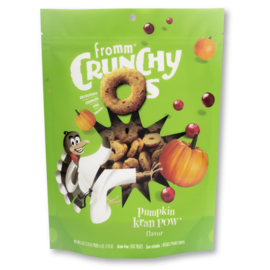 Fromm Pet Foods Fromm Pumpkin Kran Pow Crunchy O's 6oz Dog Treats