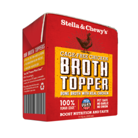 Stella & Chewy's Chicken Broth Topper,  3oz box