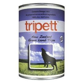 PetKind Tripett New Zealand Green Lamb Tripe Canned Dog Food, 13-oz Can
