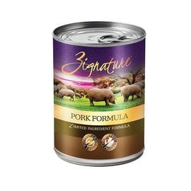 Zignature Pork Limited Ingredient Canned Dog Food, 13-oz Can